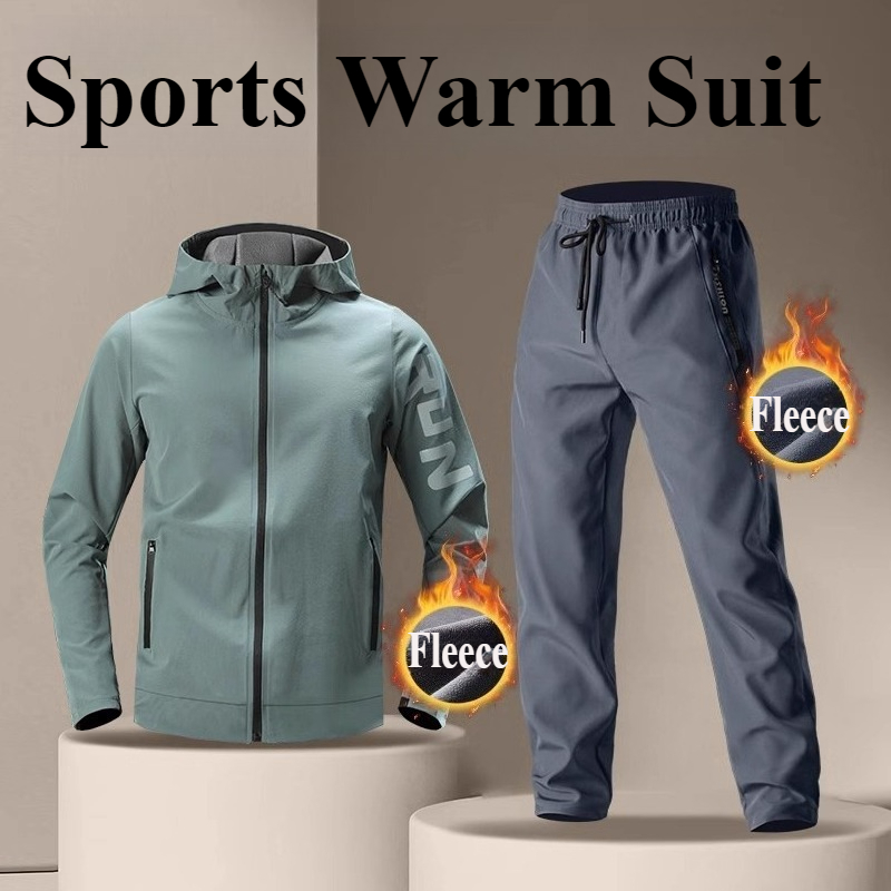 Men's Warm Fleece Sportswear S - Running Gear Outfit 评论和价格