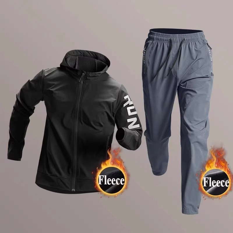 Men's Warm Fleece Sportswear S - Running Gear Outfit 评论和价格