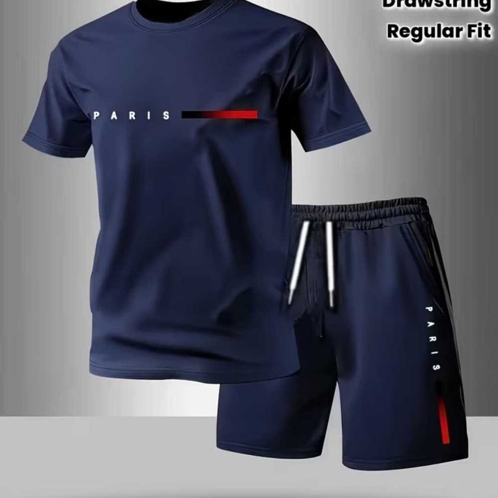 Breathable Sportswear Set Mens - Running Gear Outfit 评论和价格