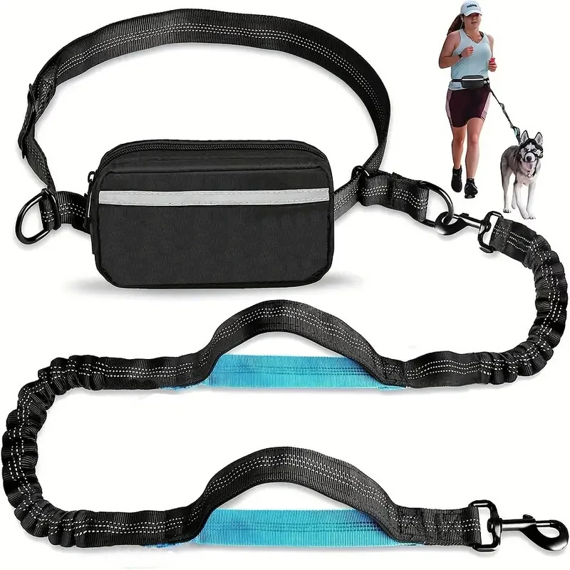Free Dog Leash with Zipper Pou - Running Gear Dog 评论和价格