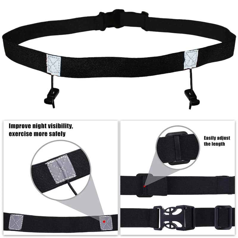 Running Race Number Belt Waist - Running Gear Motor 评论和价格