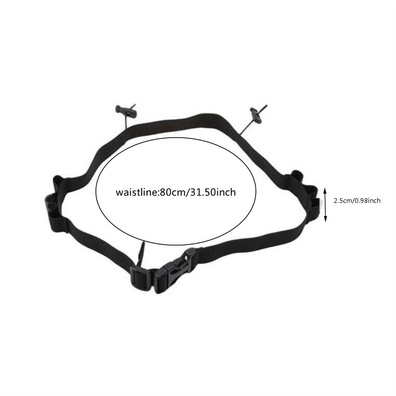 Running Race Number Belt Waist - Running Gear Motor 评论和价格