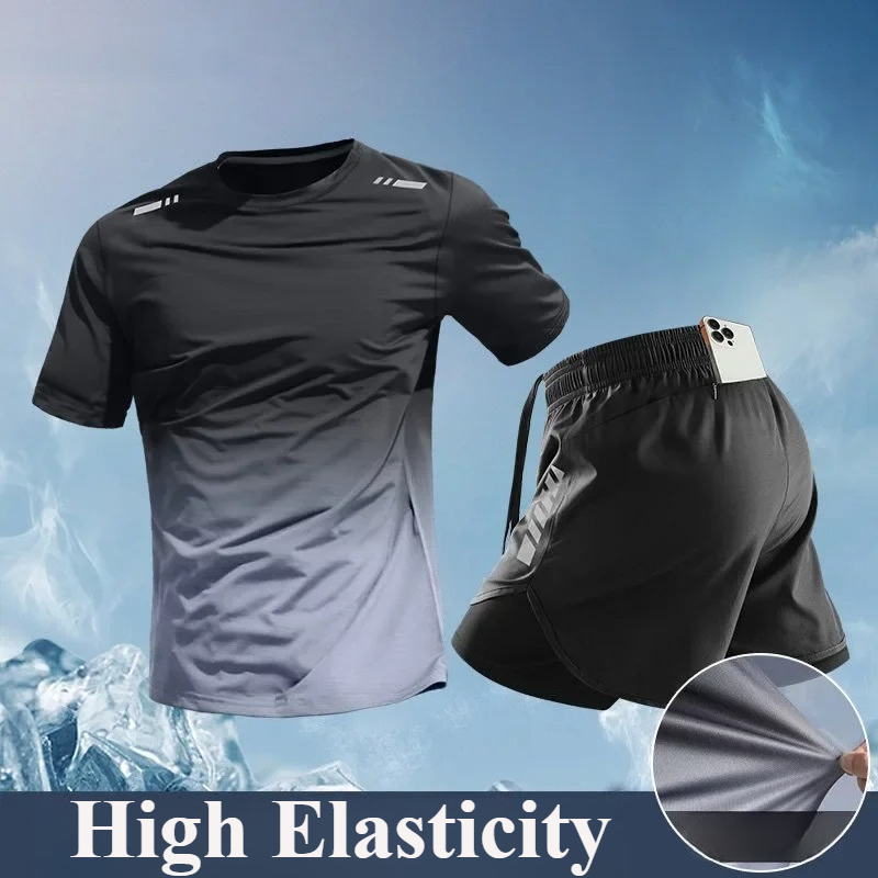 Marathon Men's 2-Piece Running - Running Gear For Your Phone 评论和价格