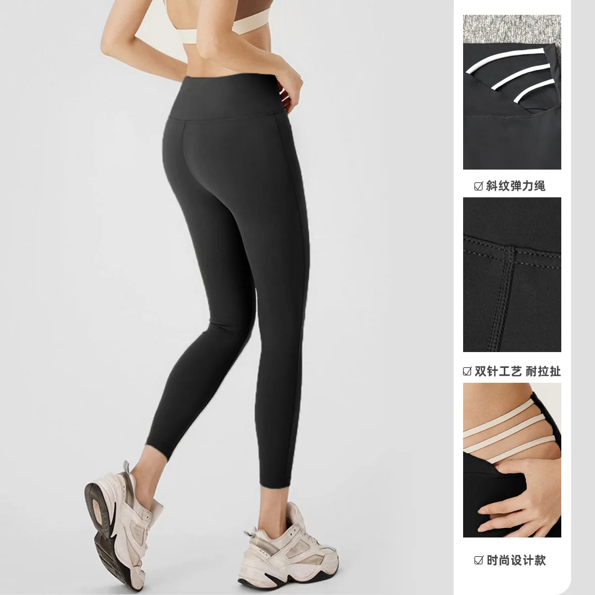 Women Hollow Out Ripped Yoga L - Running Gear Outfit 评论和价格
