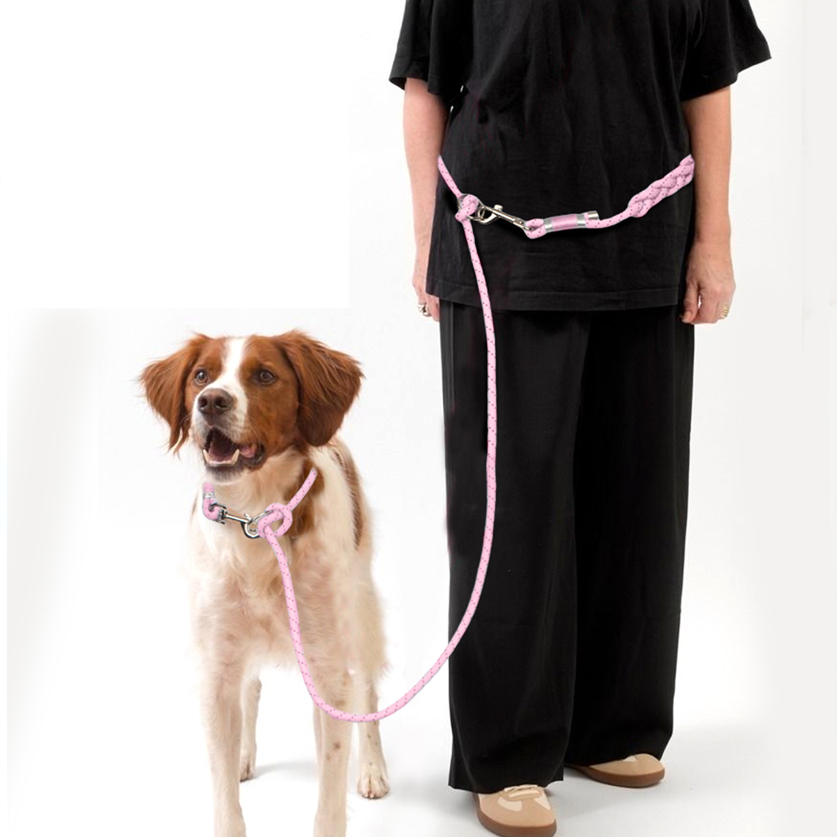 Pet Dog Leashes Adjustable Fre - Running Gear Dog 评论和价格